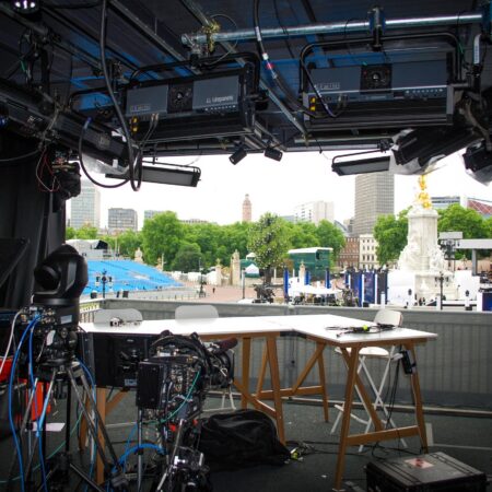 Viewbox is the ideal solution for temporary, high-quality media studios.