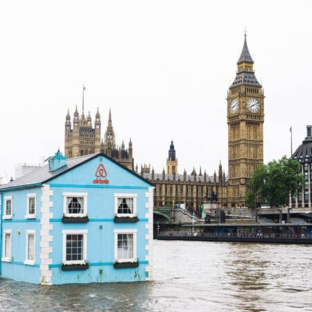 Airbnb Floating House.