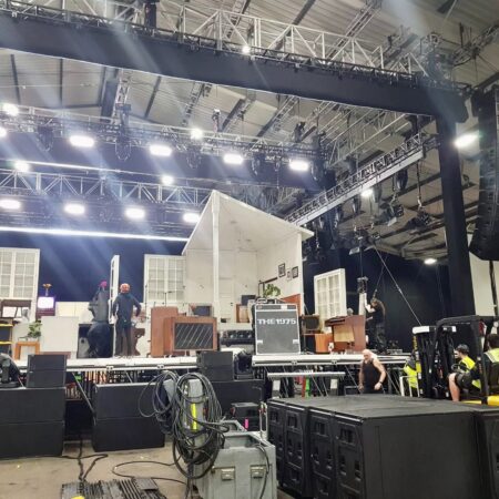 Our team is in Exeter delivering ground support for The 1975.