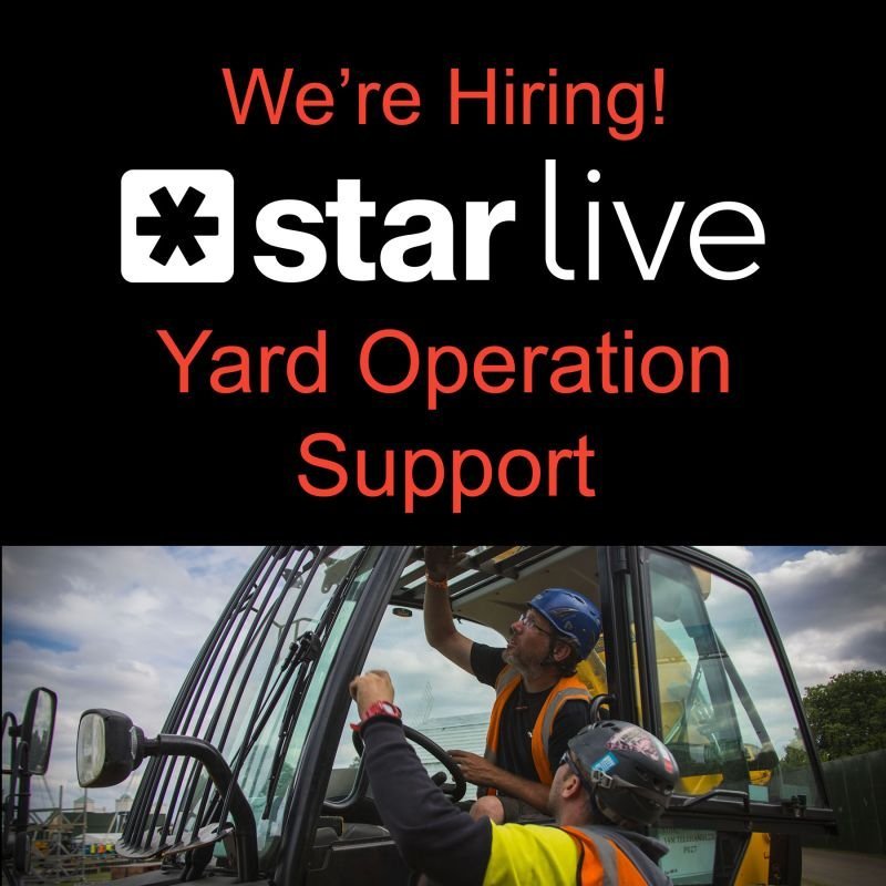 We’re recruiting! Yard Operations Support.
