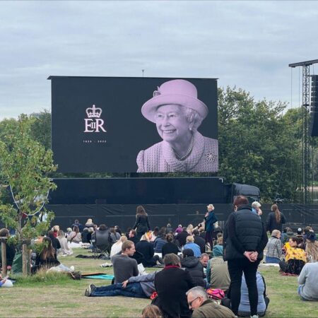 Star Live was honoured to play its part in the proceedings of Her Majesty Queen Elizabeth II funeral.
