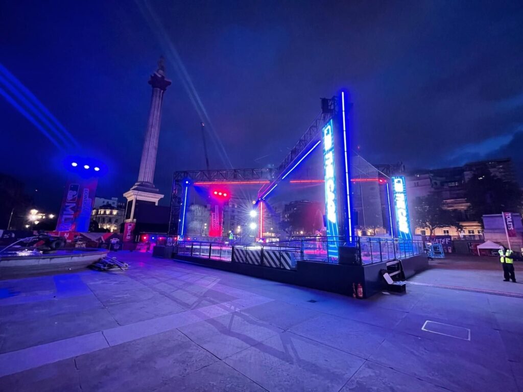 Major League Baseball Fan Festival at Trafalgar Square!