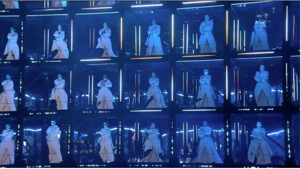 Star Live’s stunning vertical stage captivates at the Joy Awards 2025.