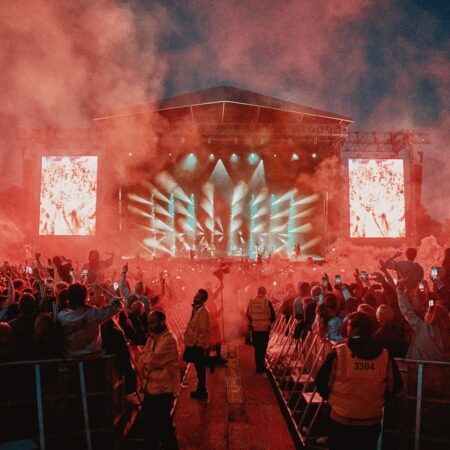 Kasabian light up Leicester.