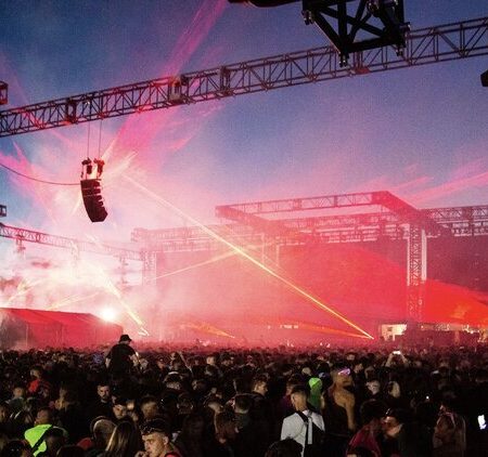 Brand new 90m Hangar Stage delivered to Parklife 2021.