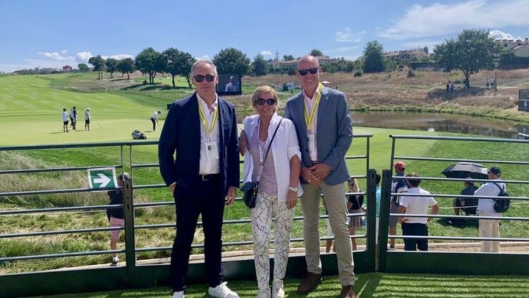 Star Live’s Grahame Muir and Simon Broyd travel to Rome for the Ryder Cup 2023 site visit.