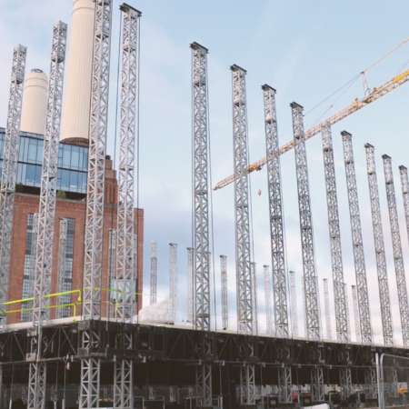 Star Live raises the roof for NEON at Battersea Power Station.