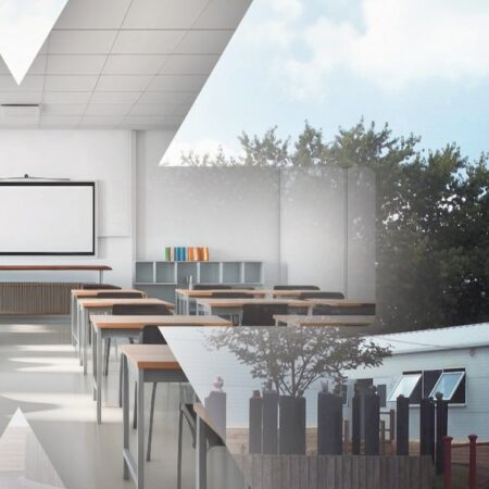 Smart, creative, and rapid build structures for academies, colleges, and universities.