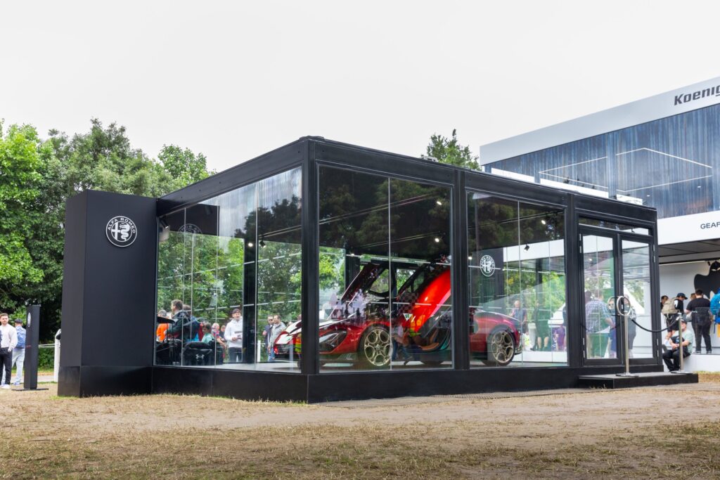 Starbox debut at Goodwood Festival of Speed.