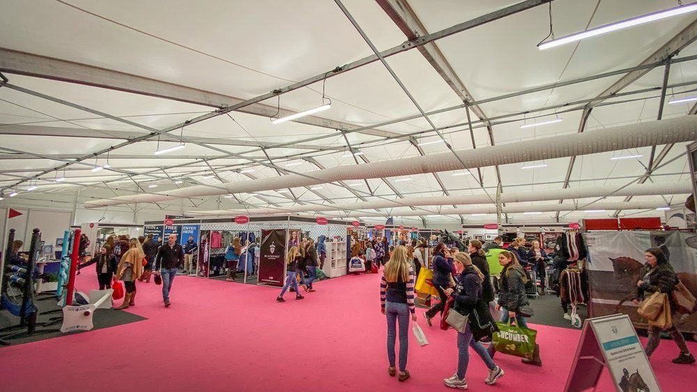 We supply NAEC Stoneleigh with a semi-permanent structure.