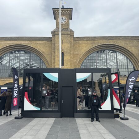 TikTok Live at King’s Cross Station.