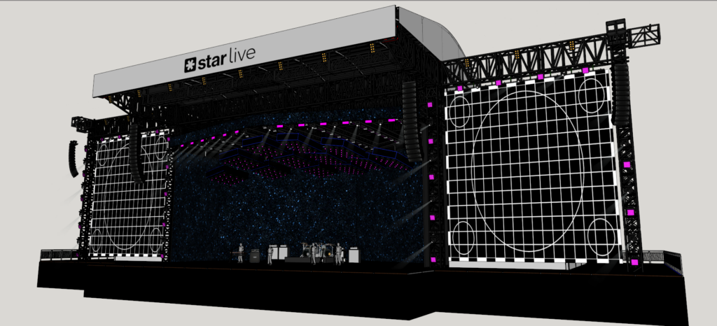 Star Live launches Titan stages: The world’s most advanced stage system.