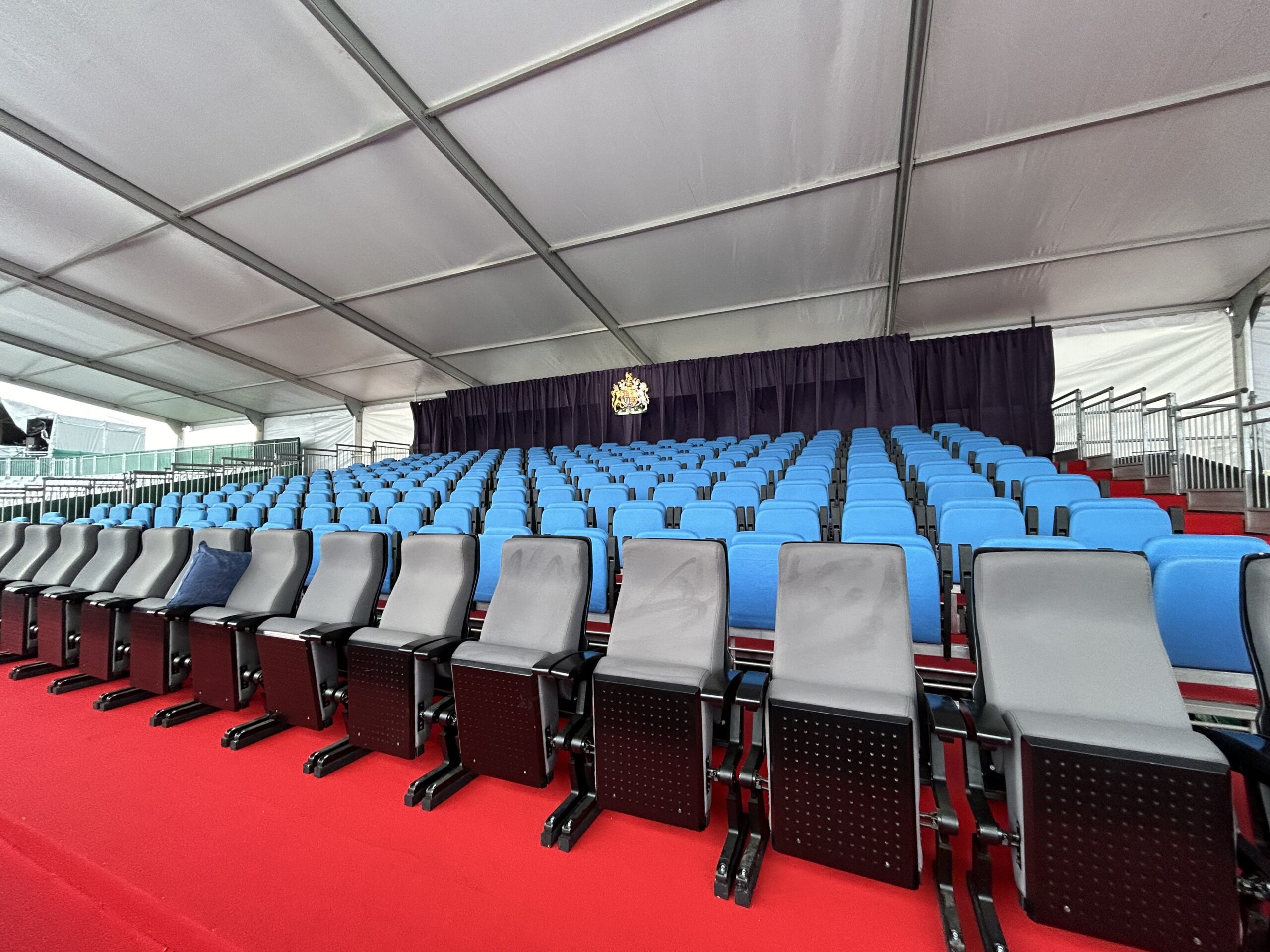 VIP seating.