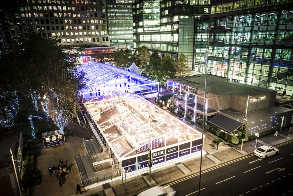 London’s premier ice rink at Canary Wharf is launched!
