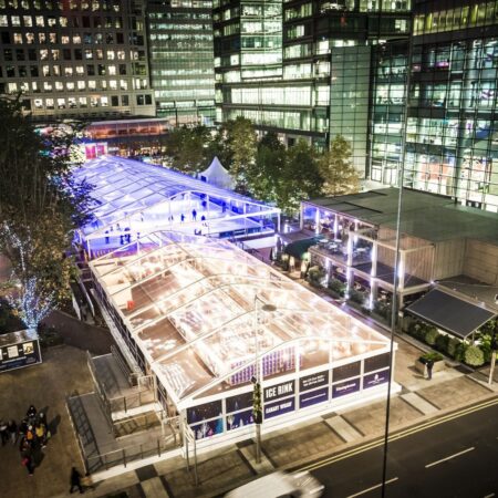 London’s premier ice rink at Canary Wharf is launched!