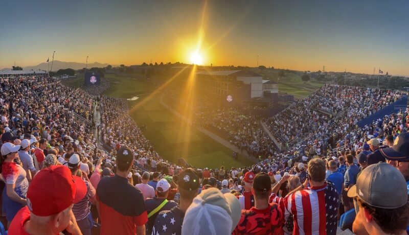 Ryder Cup, Rome, 2023 - 1st Tee