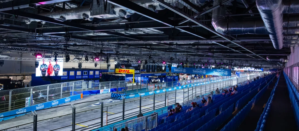 High voltage delivery at the London E-Prix – trackside thrills, top-tier hospitality. ⚡