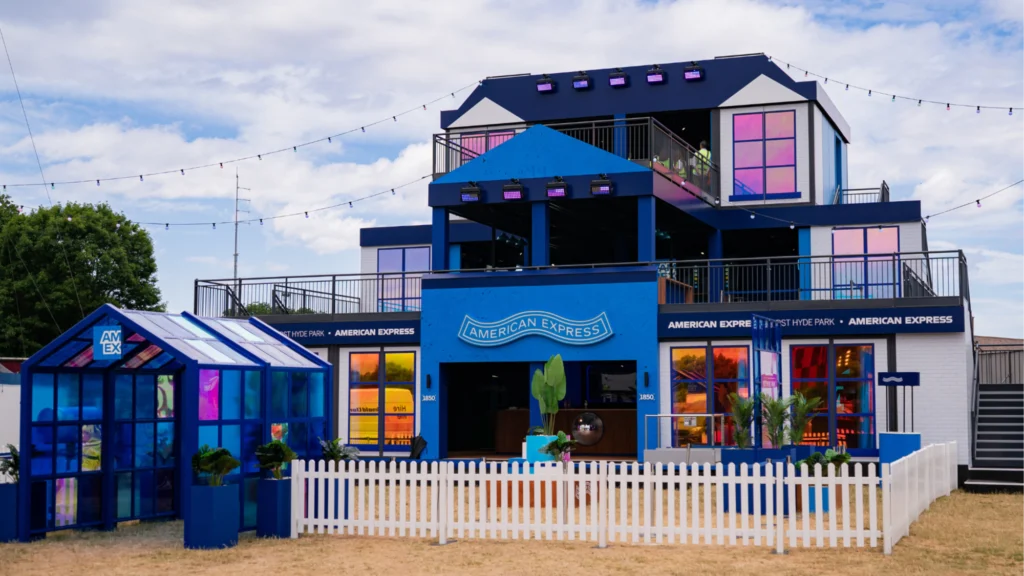 American Express at BST Hyde Park 2025.