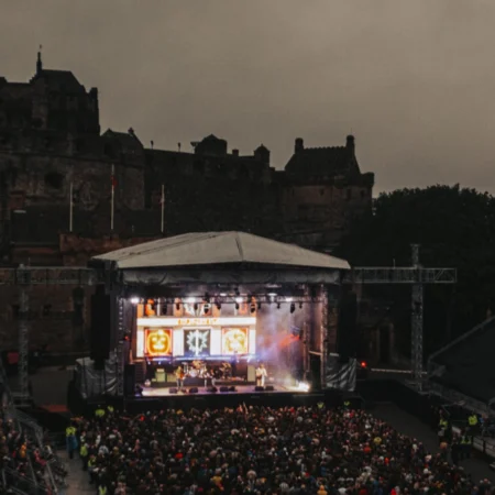 🎶🏴󠁧󠁢󠁳󠁣󠁴󠁿🏰 A castle, a concert series and clever engineering.