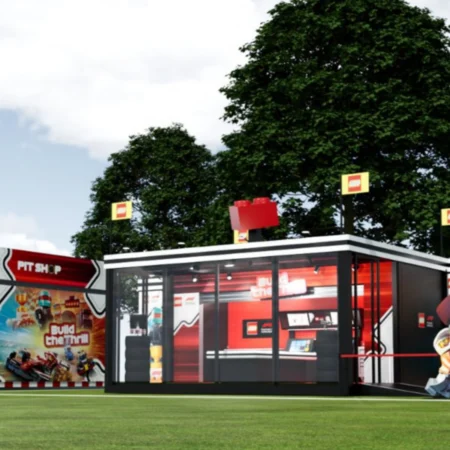 LEGO Formula 1 global brand activation 2025.