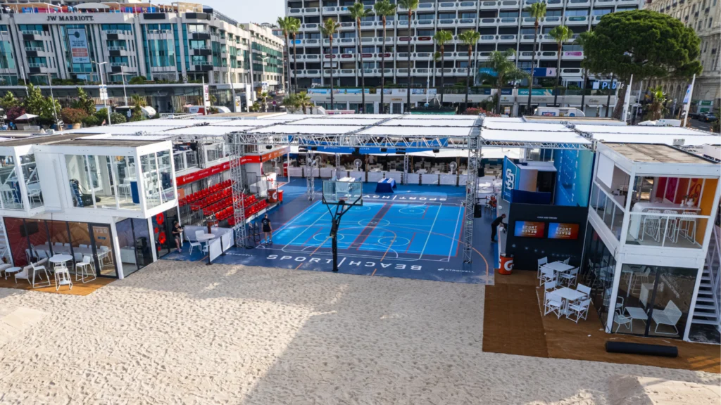 Stagwell Sport Beach, Cannes Lions 2025.