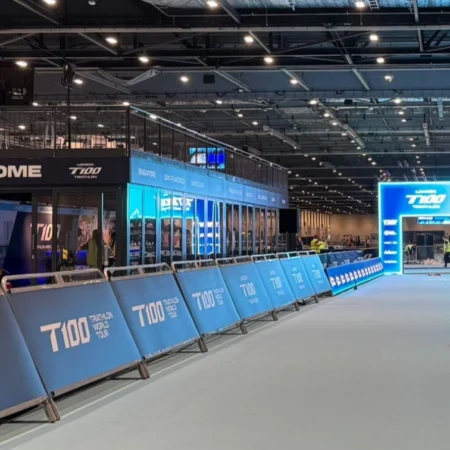 T100 Triathlon, London 2025.