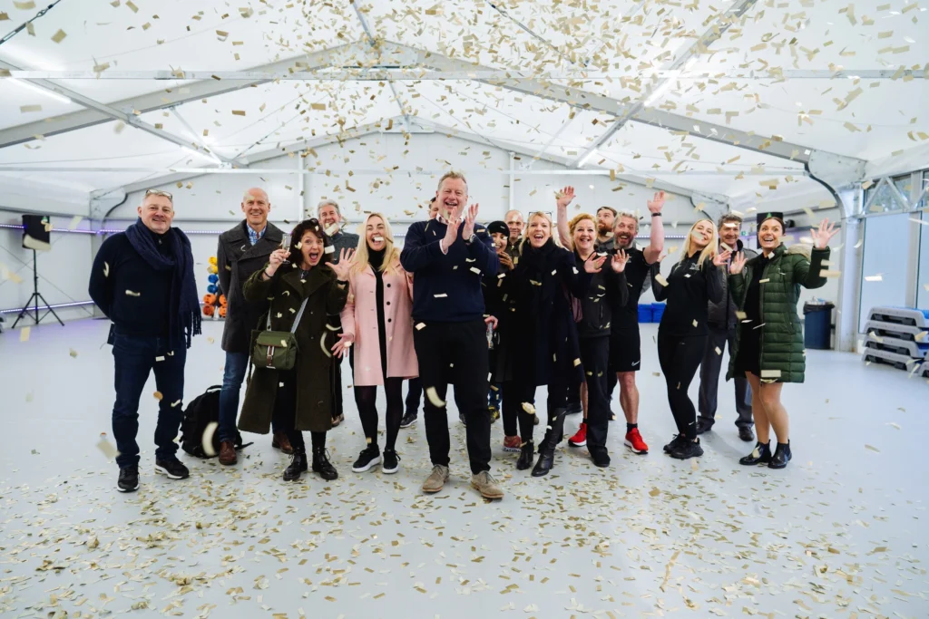 Temporary gym for Edgbaston Priory Club.