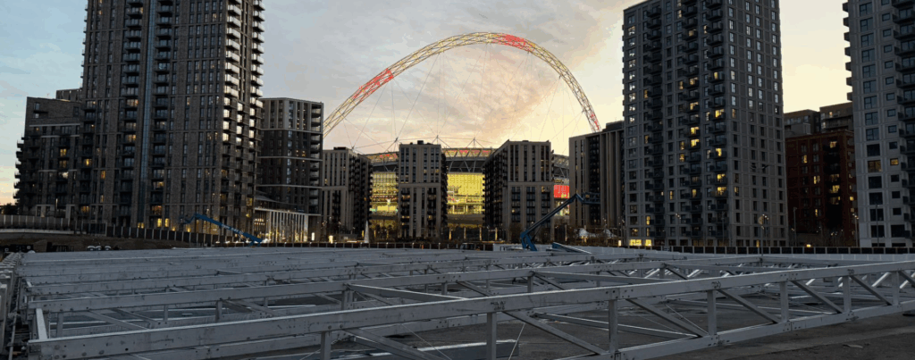 Wembley Park is starting to look a little different… 👀