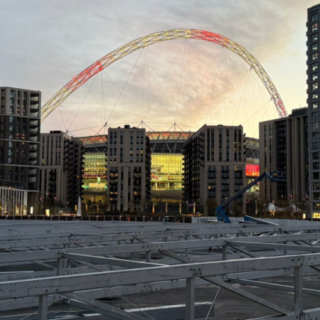 Wembley Park is starting to look a little different… 👀