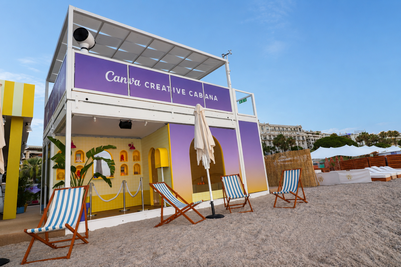 Canva Starbox structure at Cannes Lions 2026
