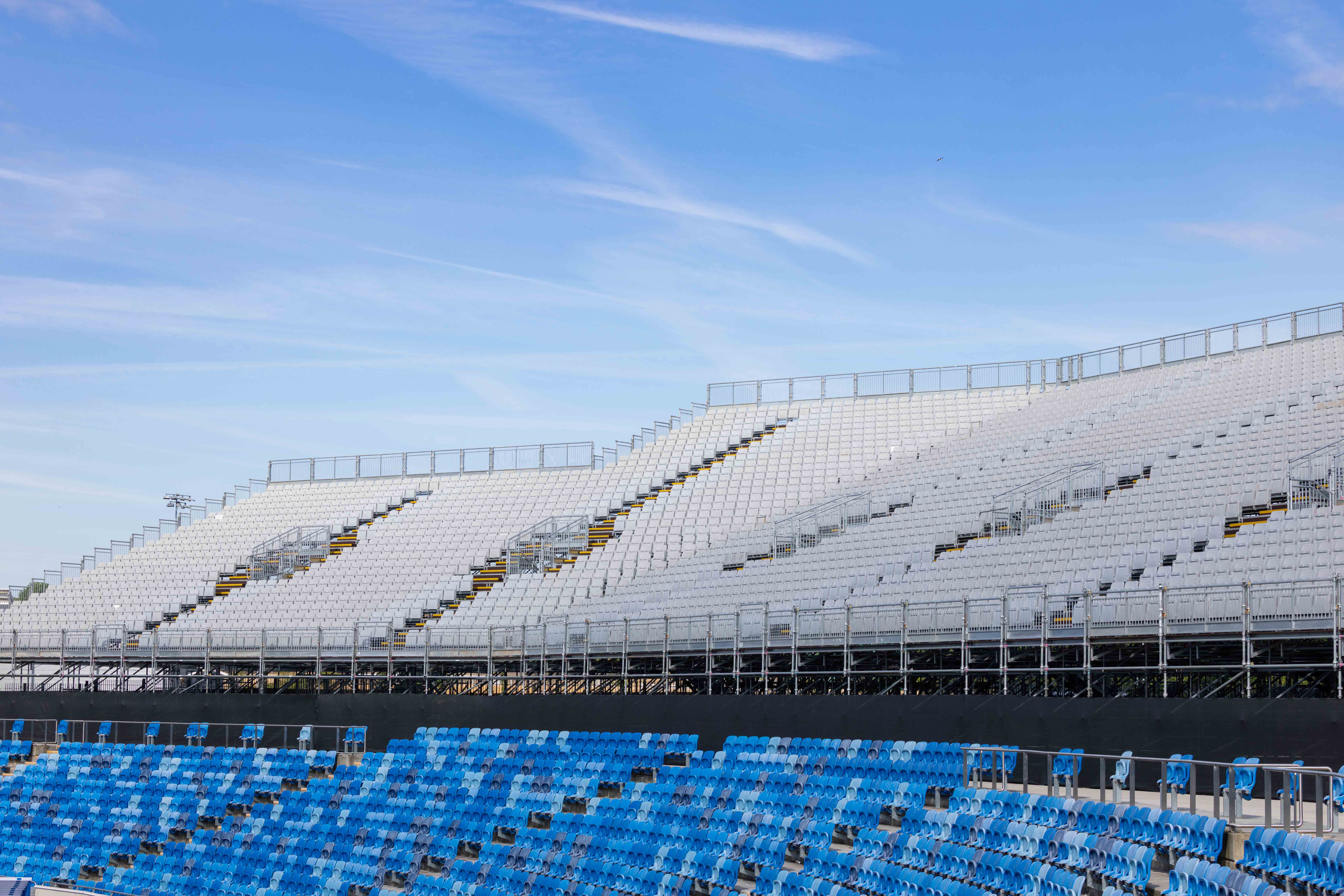 European Athletics Championships 2026, temporary seating and Broadcast infrastructure.