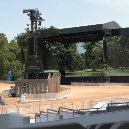 What does it take to build the infrastructure behind American Express Presents BST Hyde Park?