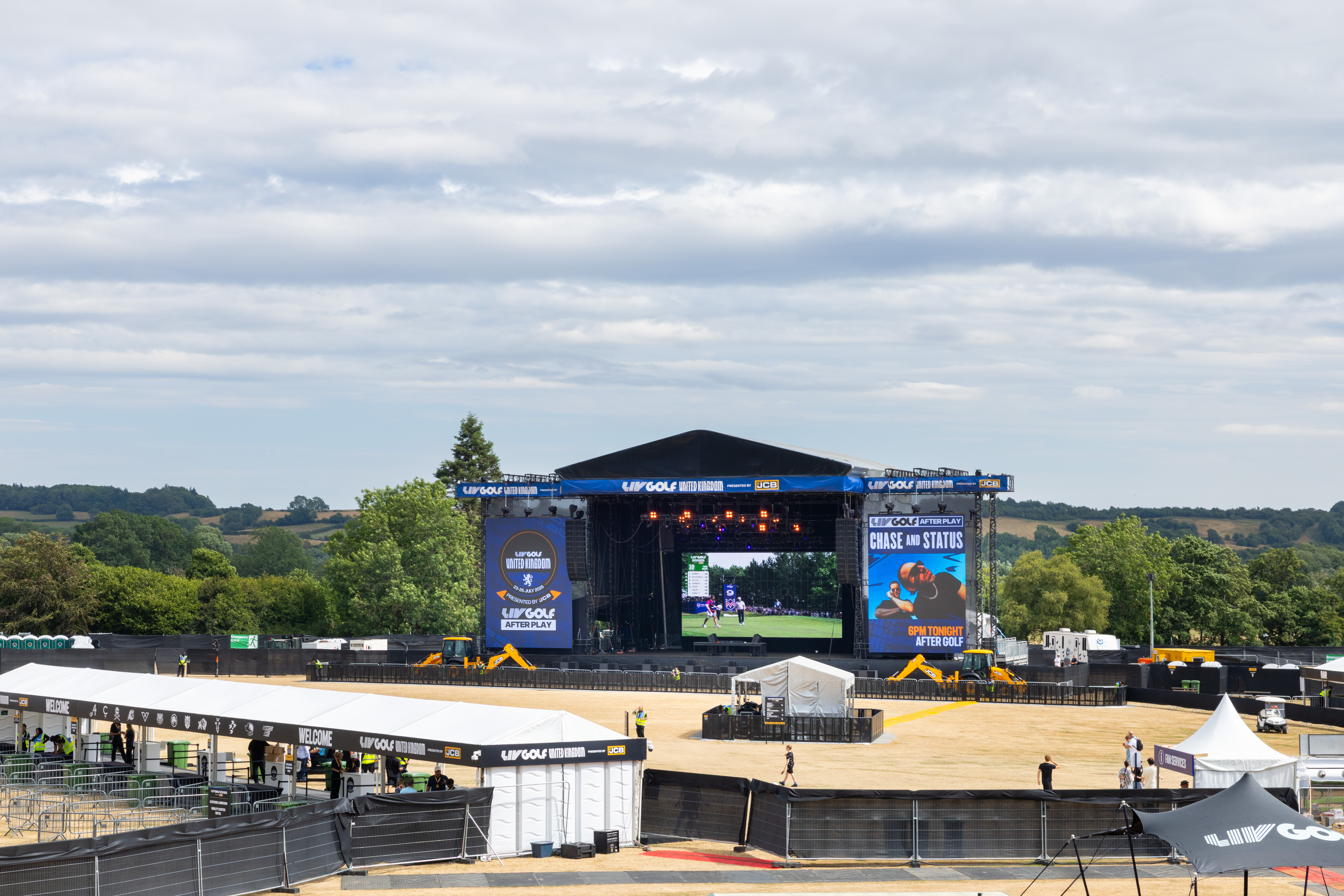 LIV Golf UK presented by JCB