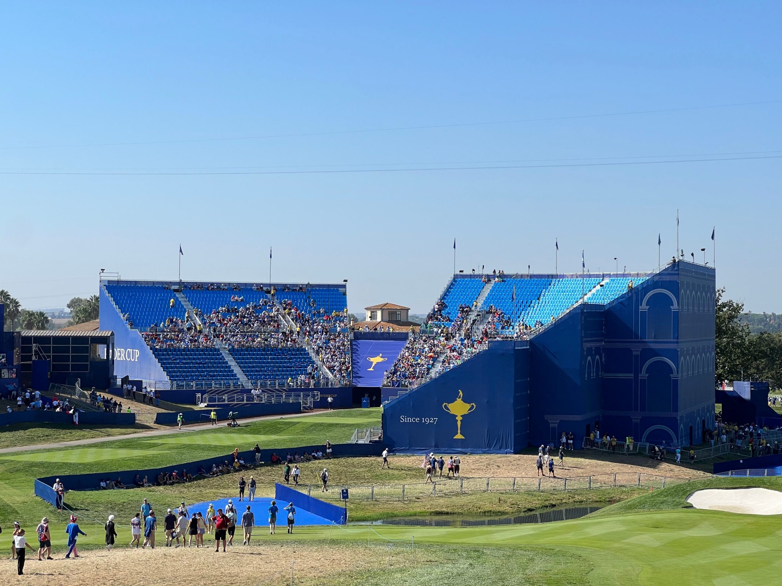 Ryder Cup, Rome, 2023 - grandstands